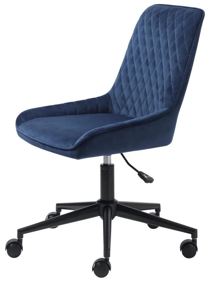 Sedia da lavoro blu Milton - Unique Furniture