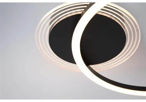 Searchlight 13650BK - Plafoniera LED dimmerabile CONTOUR LED/24W/230V 3000K