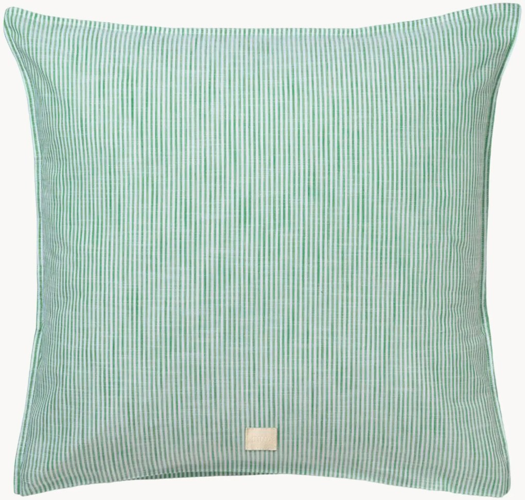 Copricuscino in cotone Monochrome Lines