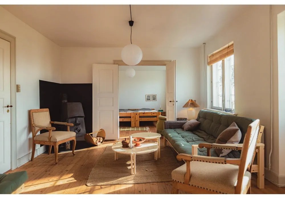 Divano letto bordeaux 205 cm Knob - Karup Design