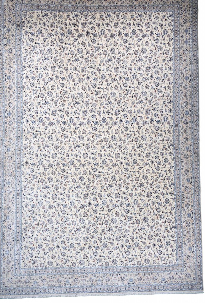 Nain Tappeto persiano 620x410 Beige (Iran) Annodato A Mano