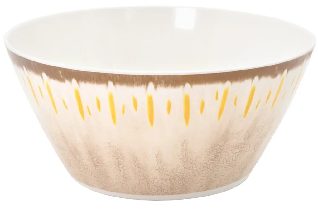 Ciotola 25 cm in melammina beige Soler