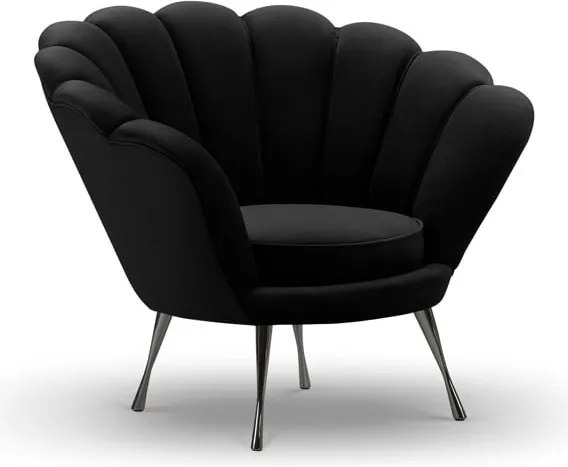 Poltrona Kingston in velluto - H76 cm