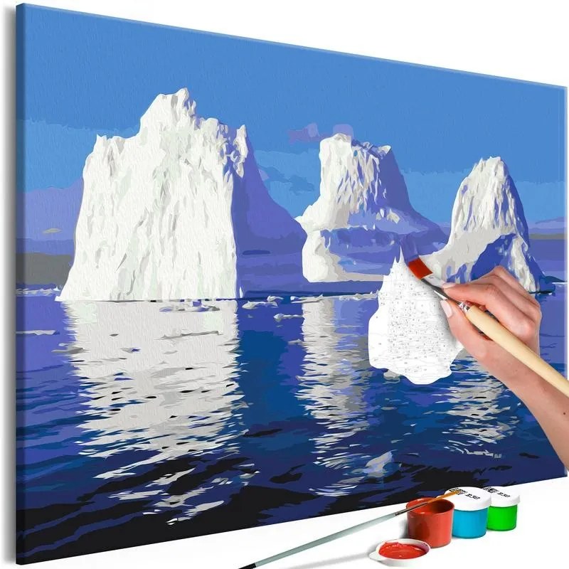 Quadro fai da te Iceberg