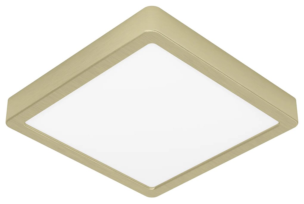 Plafoniera Moderna Fueva 5 In Acciaio Ottone Led Integrato 17W 3000K Ip20