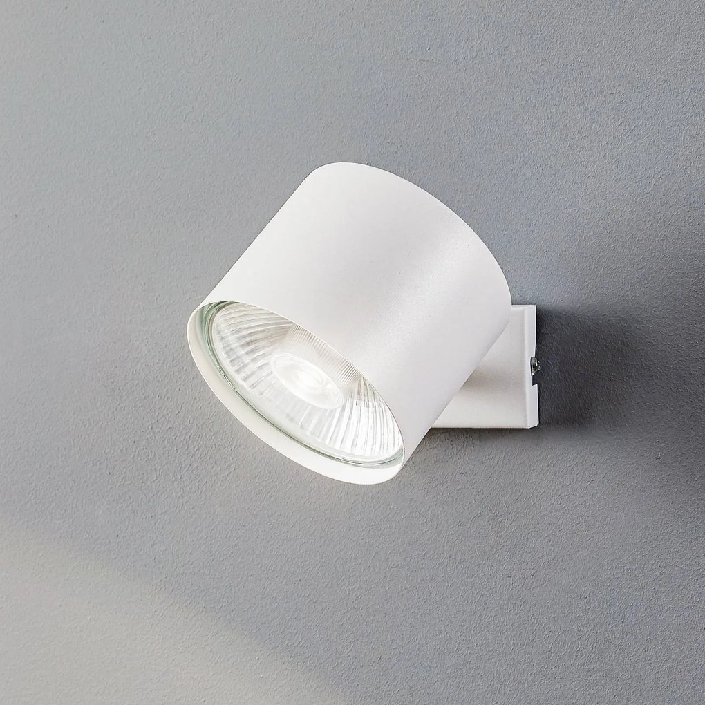 ALDEX Faretto da parete Bot, bianco, orientabile