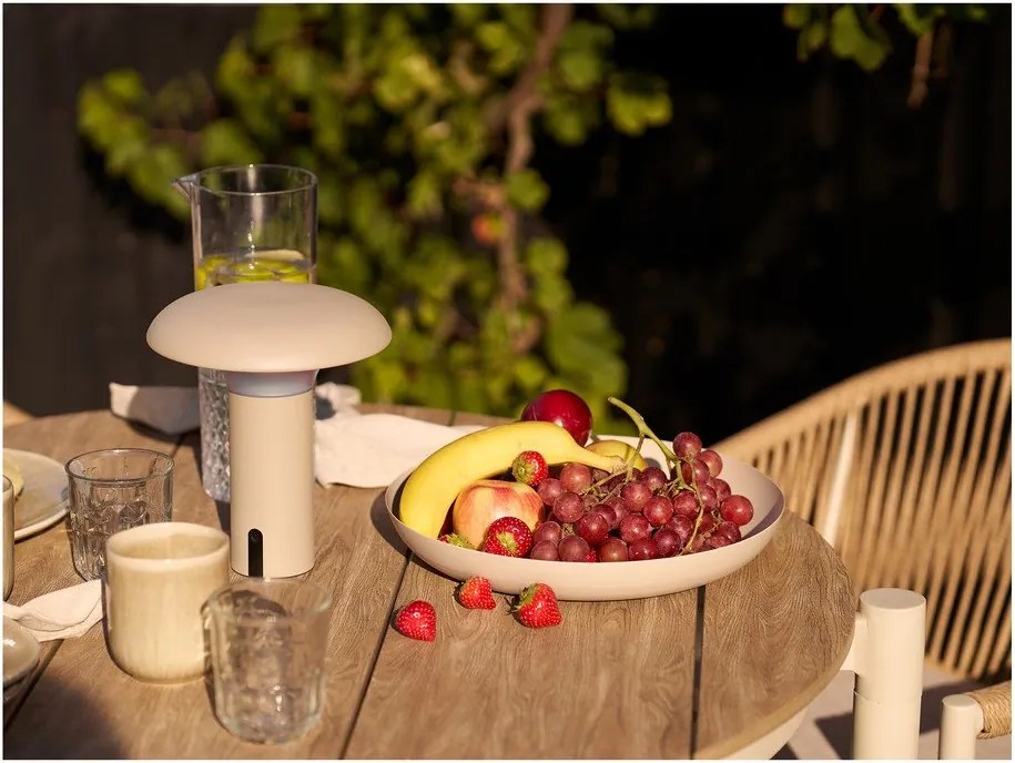 Tavolo da pranzo da giardino rotondo in metallo ø 90 cm Abela – House Nordic