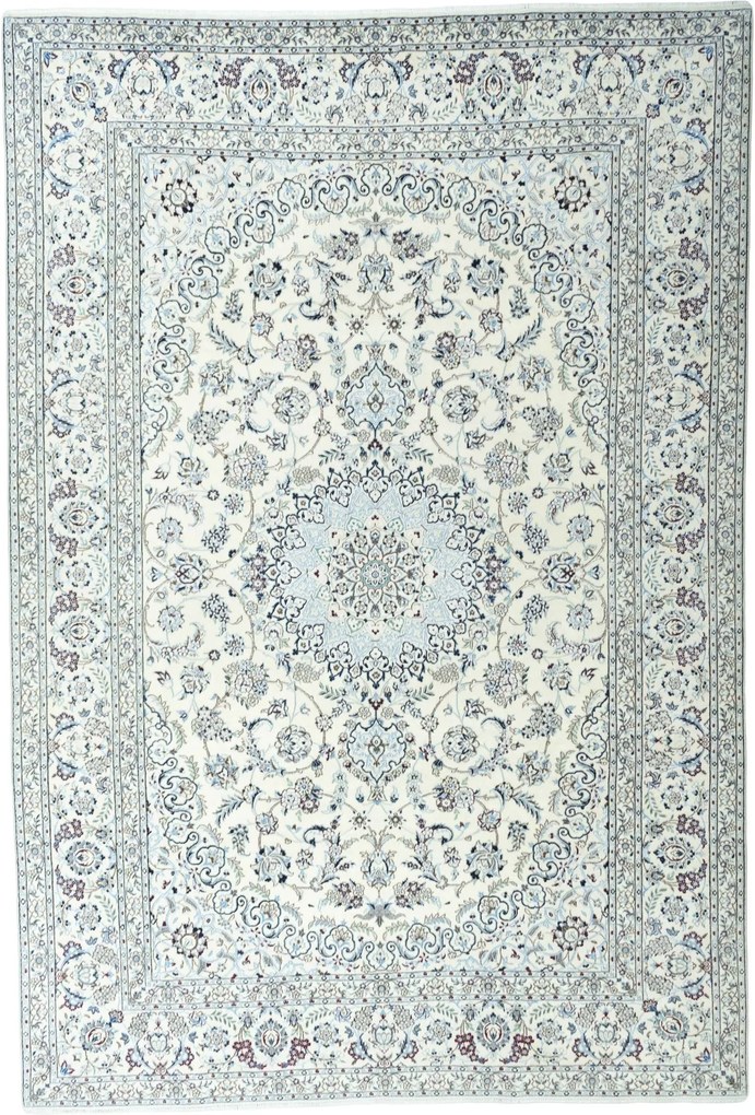 Nain Tappeto 250x370 Beige (Iran) Annodato A Mano