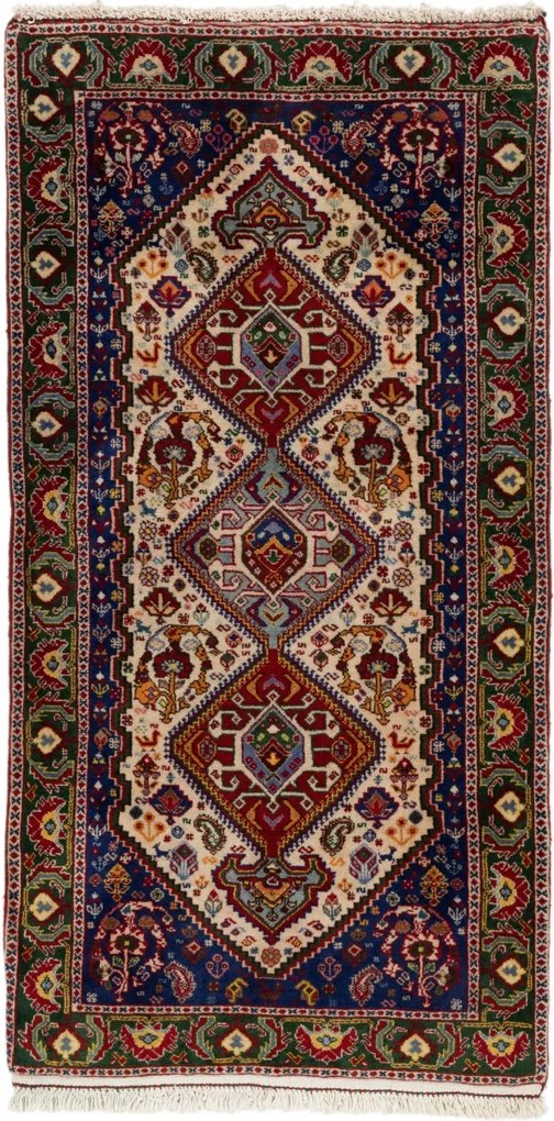 Gashghai Tappeto 150x80 (Iran) Annodato A Mano