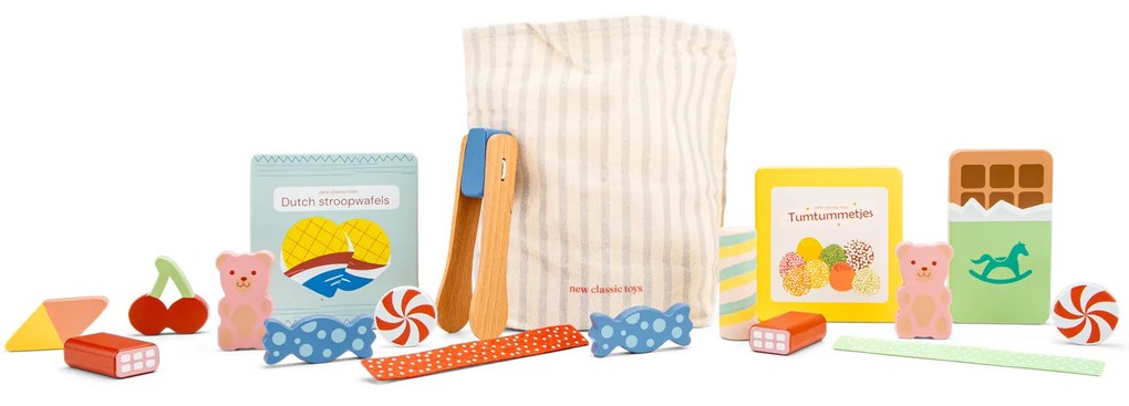 Set in legno - dolcetti