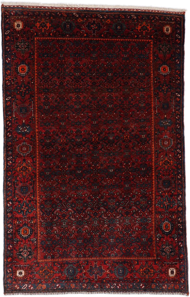 Bidjar Tappeto 210x130 (Iran) Annodato A Mano