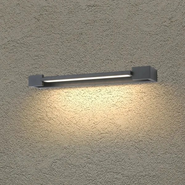 Brilagi - Illuminazione LED per specchio da bagno AQUA LINE LED/12W/230V 45 cm IP44 antracite