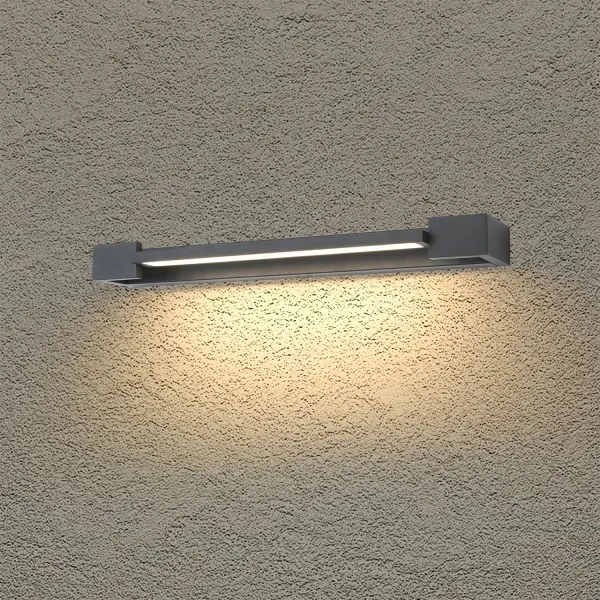 Brilagi-LED Illuminazione per specchio da bagno AQUA LINE LED/12W/230V 45 cm IP44 antracite.
