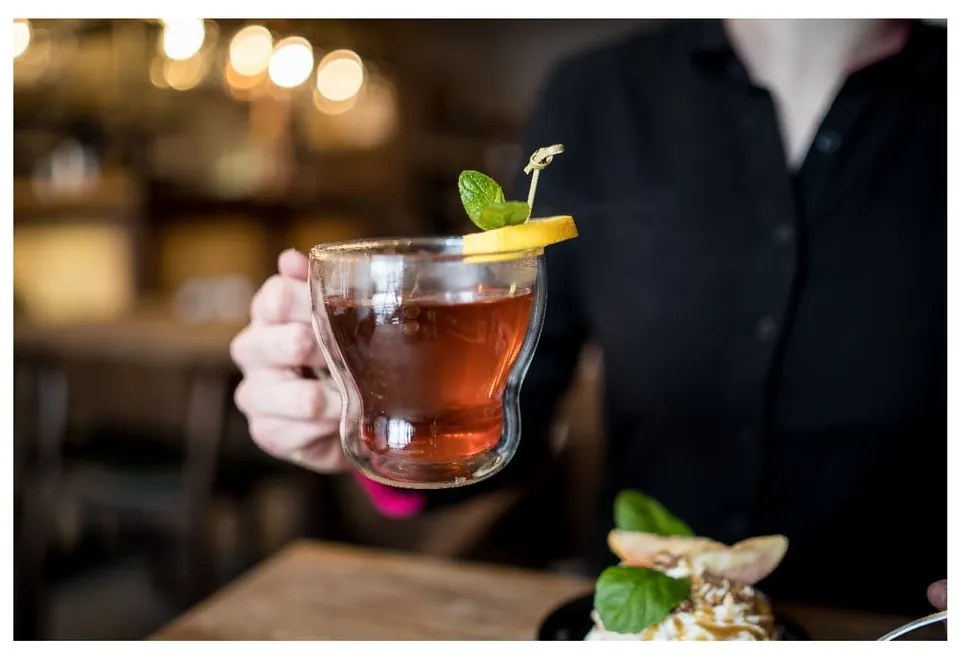 Tazze in set per cappuccino/con parete doppia in vetro 2 pz 370 ml Bolla – Vialli Design