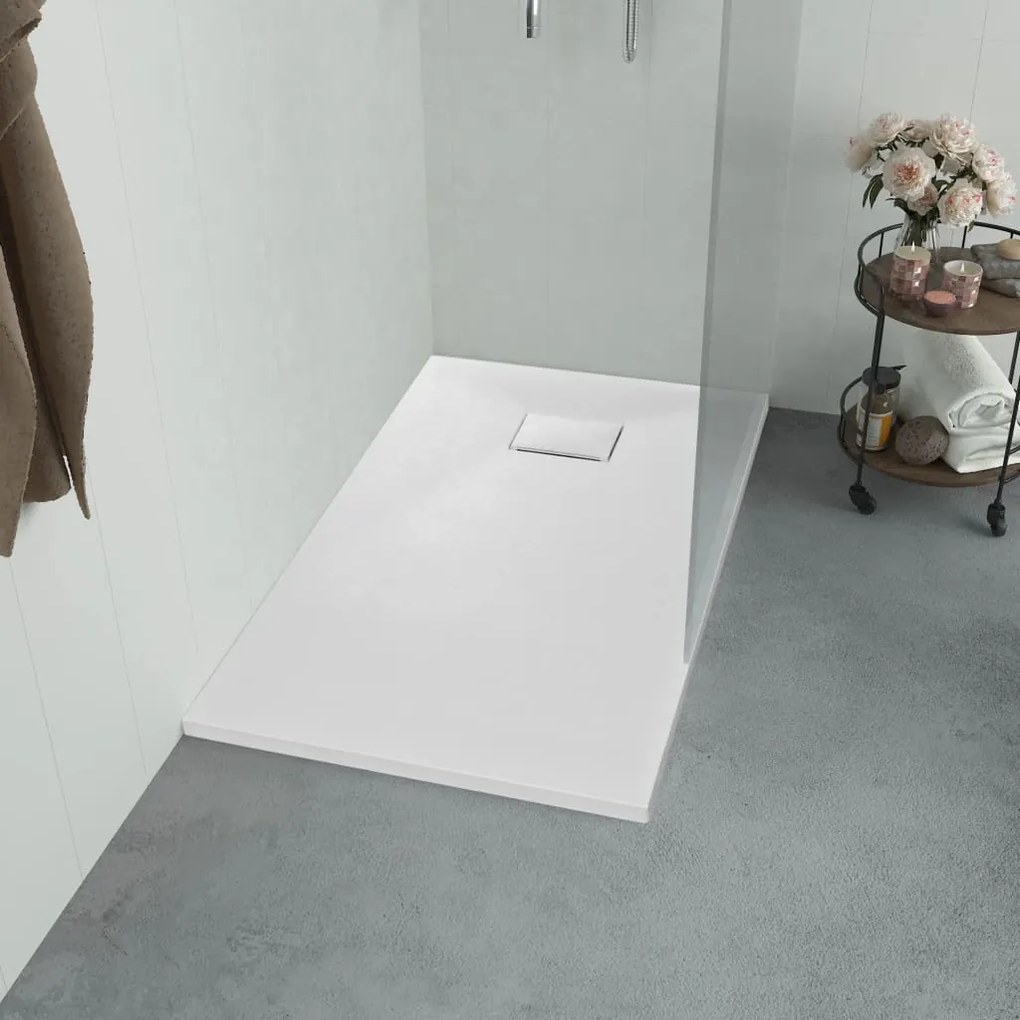 Piatto Doccia İn Smc Bianco 120x70 Cm /