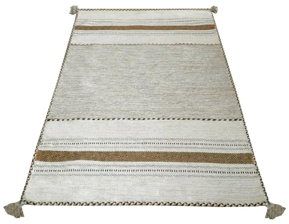 Tappeto in cotone beige, 120 x 180 cm Antique Kilim - Webtappeti