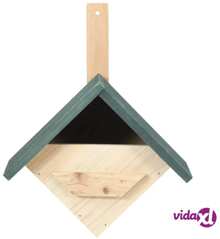 vidaXL Casette per Uccelli 4 pz 24x16x30 cm in Legno di Abete
