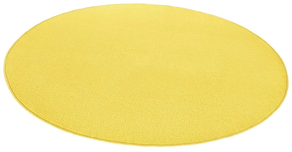 Tappeto rotondo giallo ø 200 cm Fancy - Hanse Home