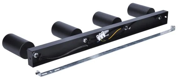 Brilagi - Faretto LED RGBW dimmerabile SELE 4xGU10/6W/230V 3000K nero/oro