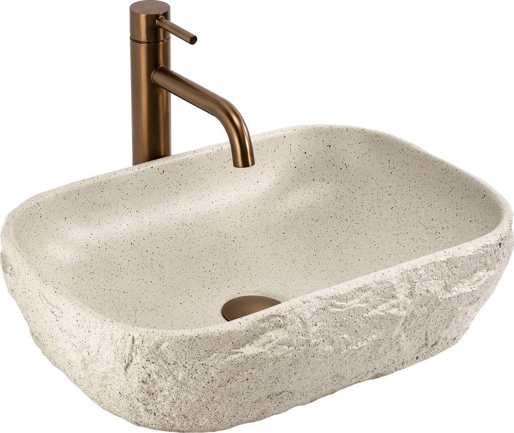 Lavabo da appoggio Rea Bianka