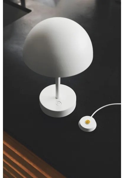 Nordlux - Lampada da tavolo ricaricabile dimmerabile a LED ELLEN LED/2,8W/3,7V IP44 bianca