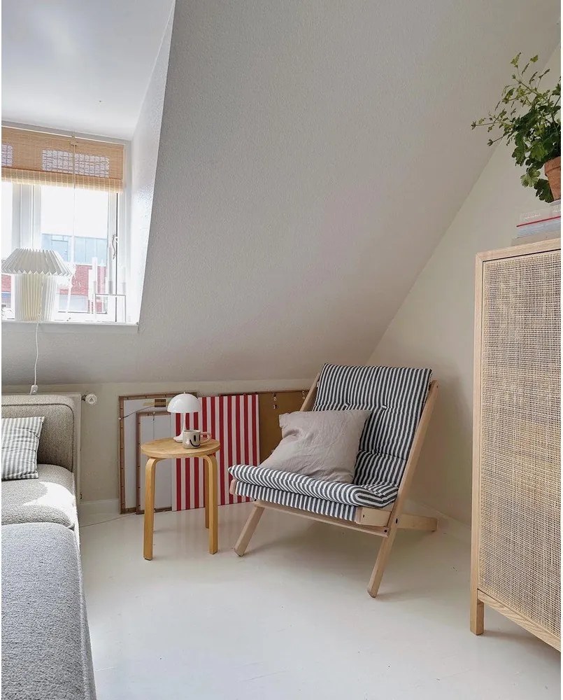 Poltrona bianca/azzurra Boogie - Karup Design