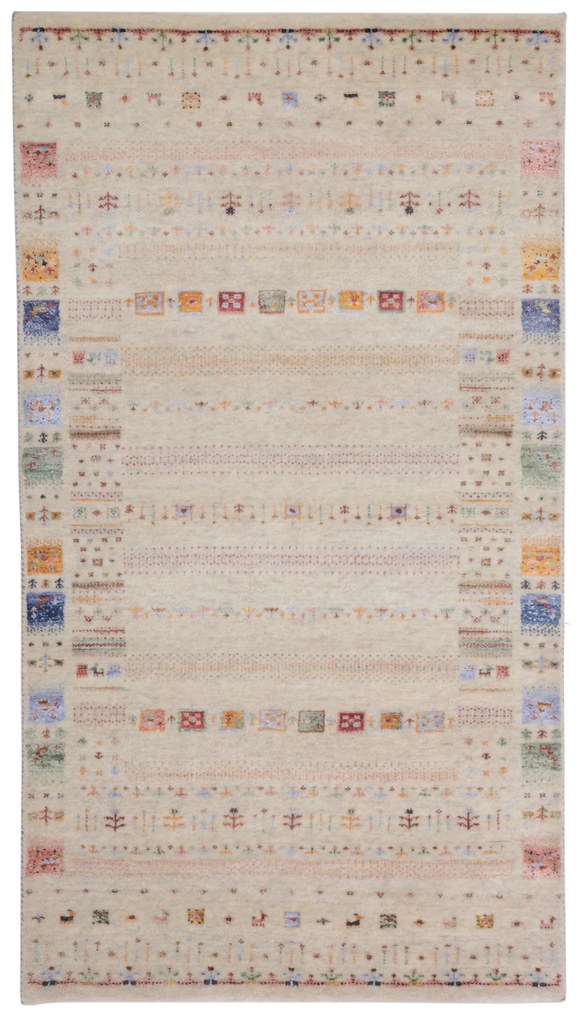Rizbaft Tappeto orientale 160x90 (Indian) Annodato A Mano