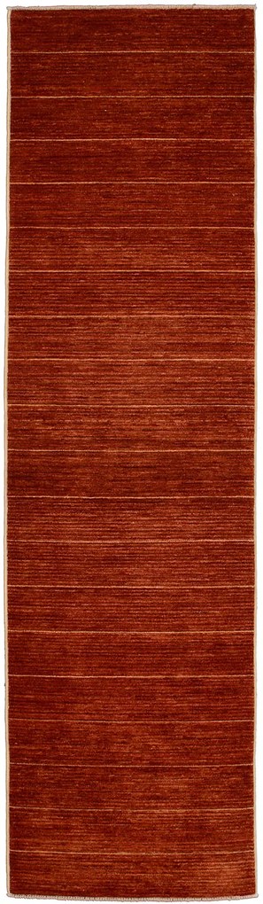 Gabbeh Tappeto 80 x 300 Rosso (Pakistan) Annodato A Mano