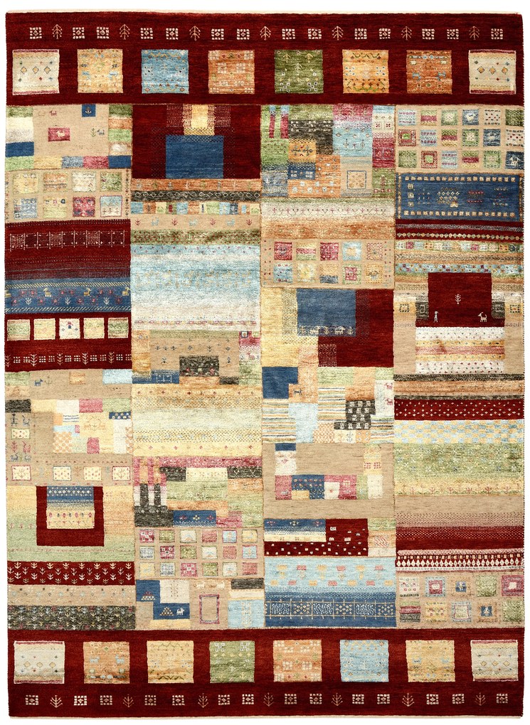 Loribaft Tappeto orientale 240x180 (Indian) Annodato A Mano