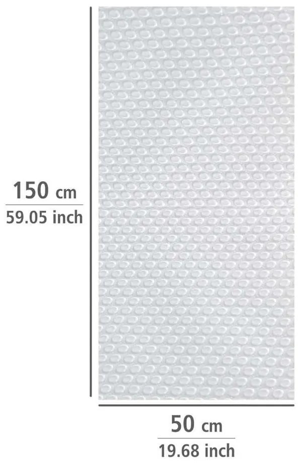 Tappetino antiscivolo bianco per cassetti, 150 x 50 cm - Wenko