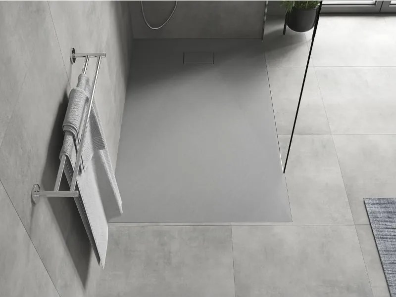 Mexen Hugo piatto doccia rettangolare SMC 140 x 80 cm, grigio - 42618014