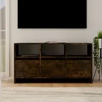 Mobile Porta TV Rovere Fumo 102x37,5x52,5 cm in Truciolato cod mxl 19075