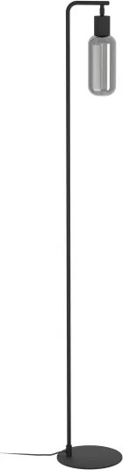 Eglo 901008 - Lampada da terra MAIONE 1xE27/4W/230V nero/fumé