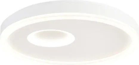 Plafoniera LED ACRYL Ø 40 cm bianco IP20 cct da bianco caldo a bianco freddo con regolazione di temperatura, 3800 lumen
