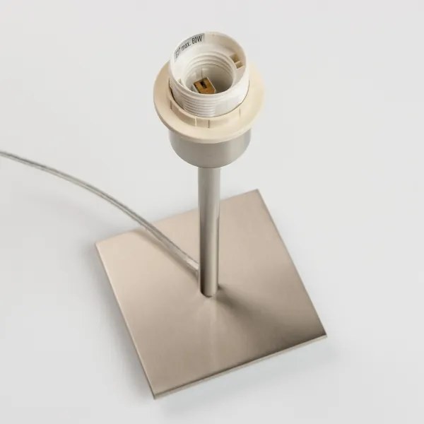 Eglo - Lampada da tavolo LED TUNJA 1xE27/60W/230V, colore crema