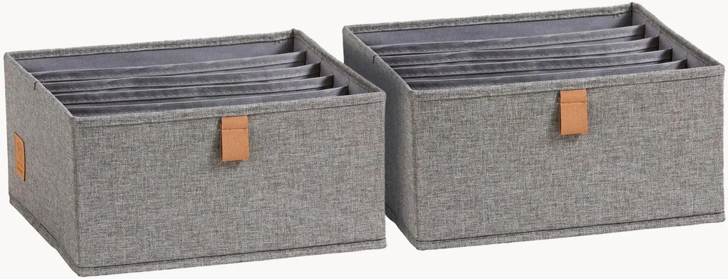 Set di 2 organizer con 6 scomparti XL Love It Store It Premium