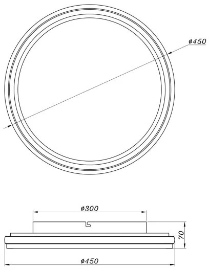 Globo 41391-40R - Plafoniera LED RGBW dimmerabile JAXXI LED/40W/230V + +TC