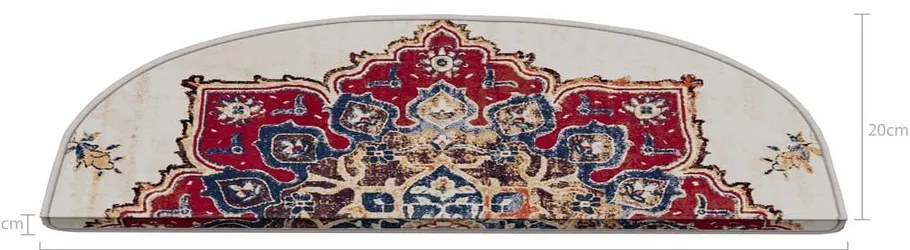 Gradini per scale in set da 16 pezzi 20x65 cm Floral Path - Vitaus