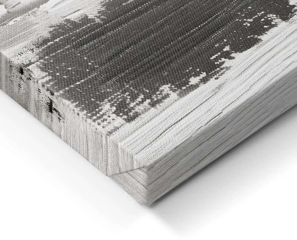 Quadro con elementi dipinti a mano 70x100 cm Touch – Styler