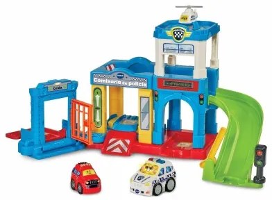 Playset di Veicoli Vtech Tut Tut Bolidos 28 x 11,5 x 28 cm Poliziotto