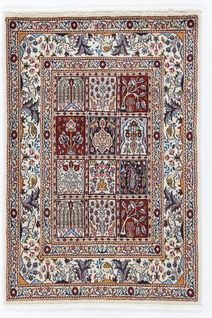 Moud Tappeto 80 x 120 (Iran) Annodato A Mano