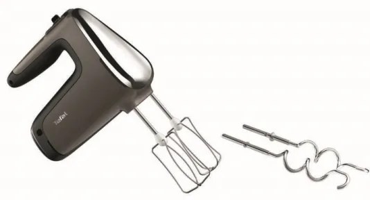 Tefal - Miscelatore portatile POWERMIX SILENCE 600W/230V nero/grigio