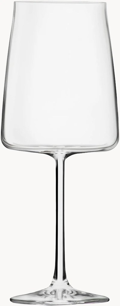 Set di 6 calici da vino in cristallo Essential