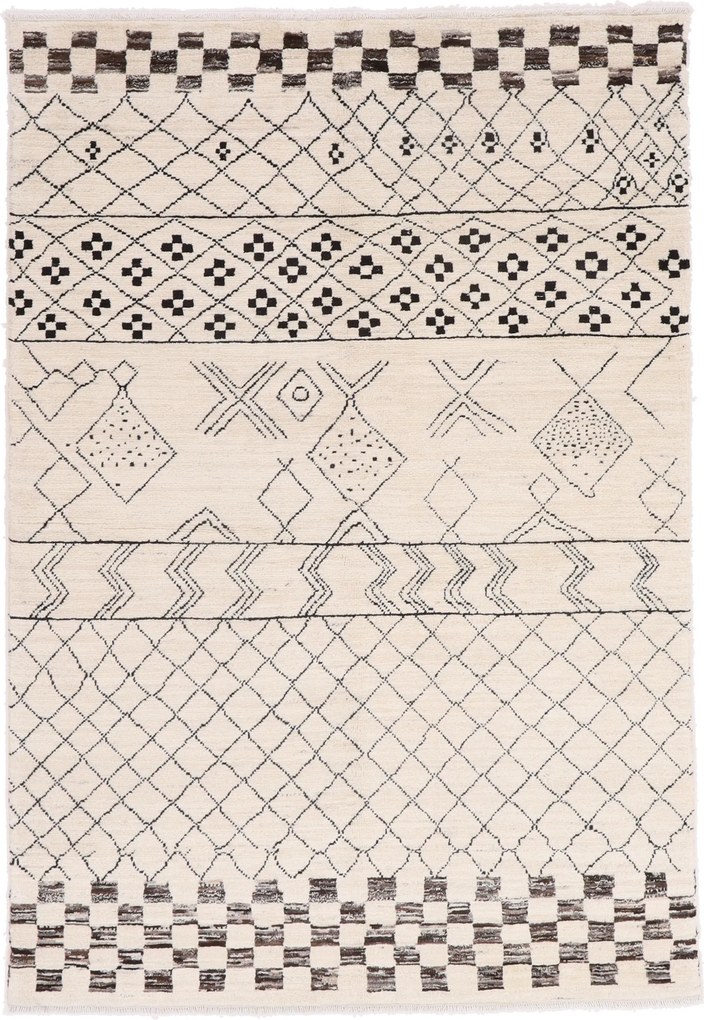 Berber Tappeto orientale 230 x 160 (Afghanistan) Annodato A Mano