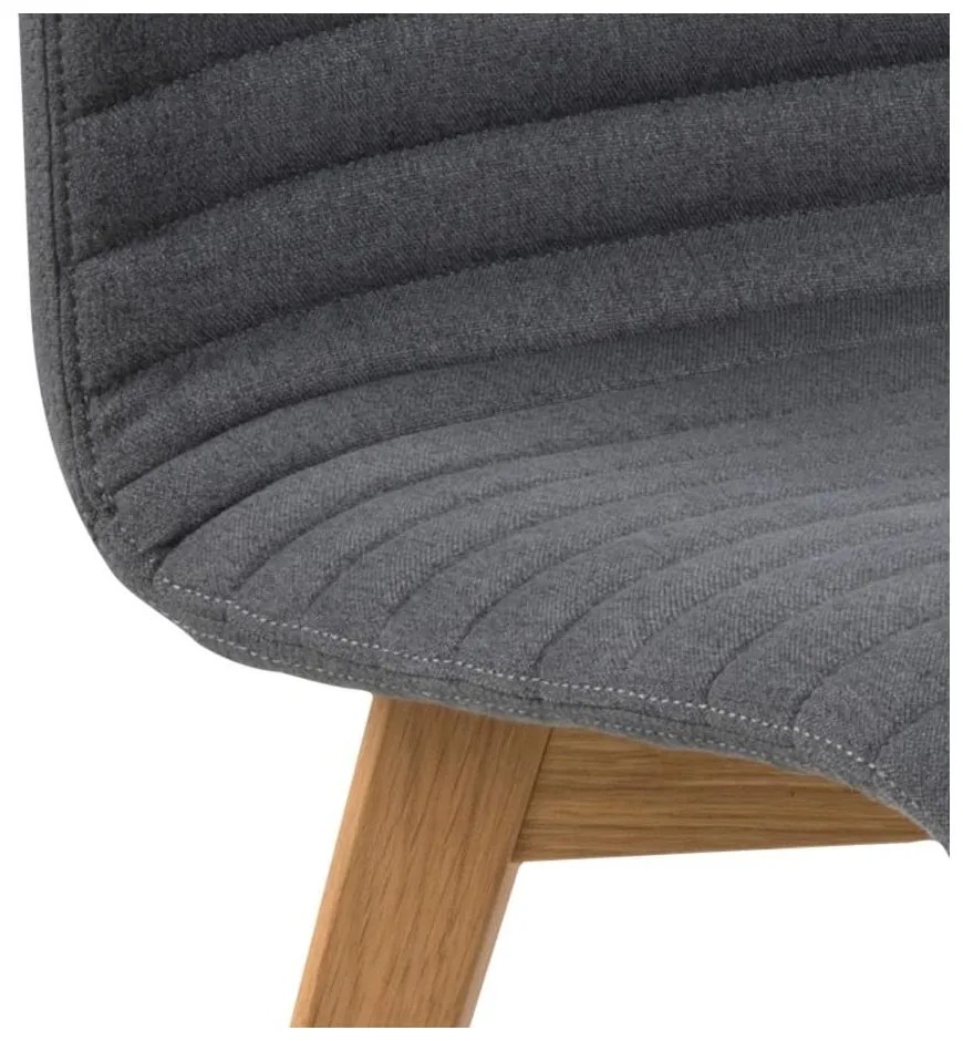 Set di 2 sedie da pranzo grigio antracite Arosa - Actona