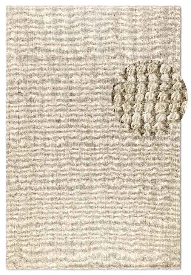 Tappeto color crema in iuta 120x170 cm Bouclé – Hanse Home