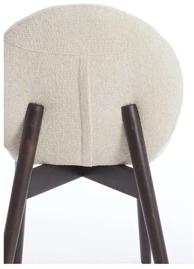 Set di sedie da pranzo color crema in imbottito 2 pz Sinosa – Light &amp; Living