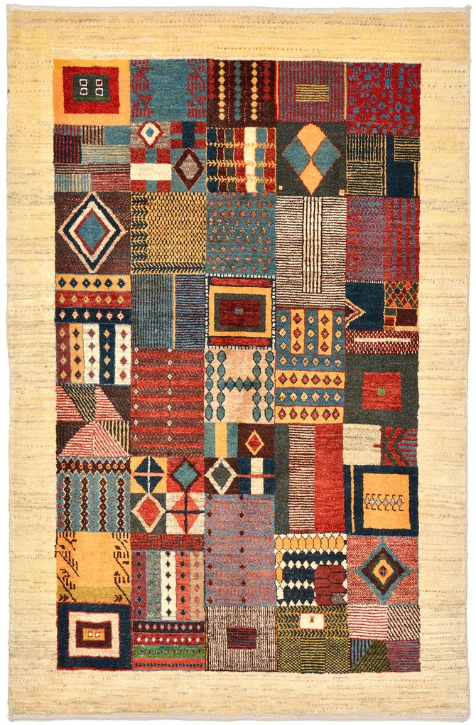 Loribaft Tappeto 100x160 (Iran) Annodato A Mano