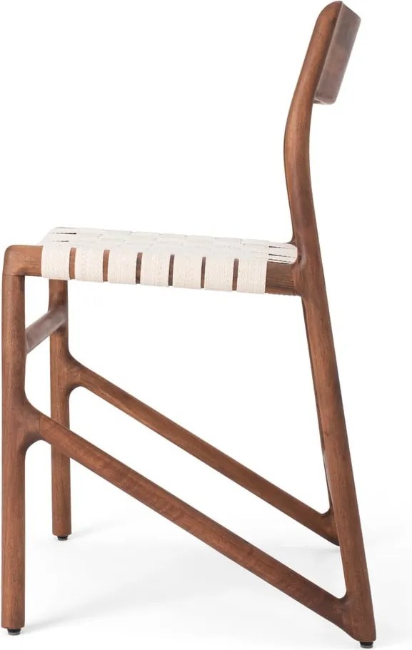 Sedia da pranzo marrone/color crema Fawn – Gazzda