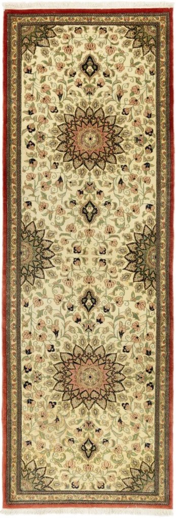 Ghom Tappeto 210 x 70 (Iran) Annodato A Mano